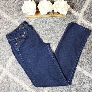 J Crew Matchstick dark denim jeans